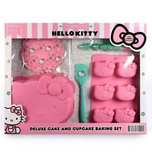 Sanrio Hello kitty silicone bakeware set new